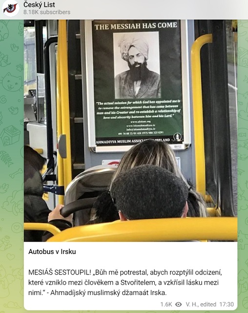 autobus v irsku