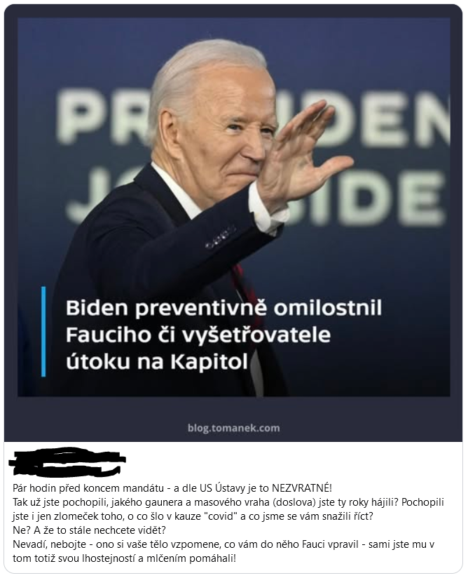 Šťourat do covidu nebylo Trumpovi dovoleno