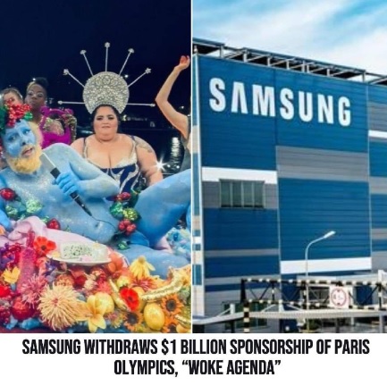 Samsung  stáhl sponzorství OH Paris2024